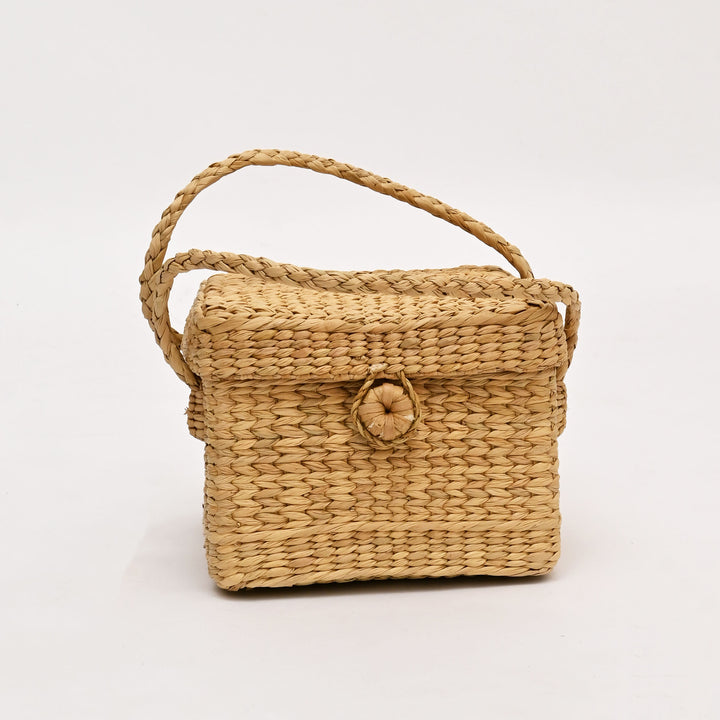 Handwoven Kauna Grass Storage Box