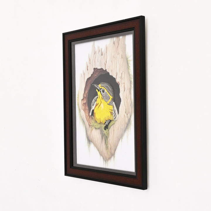 Handcrafted Paper Quilling Art – Hidden Bird