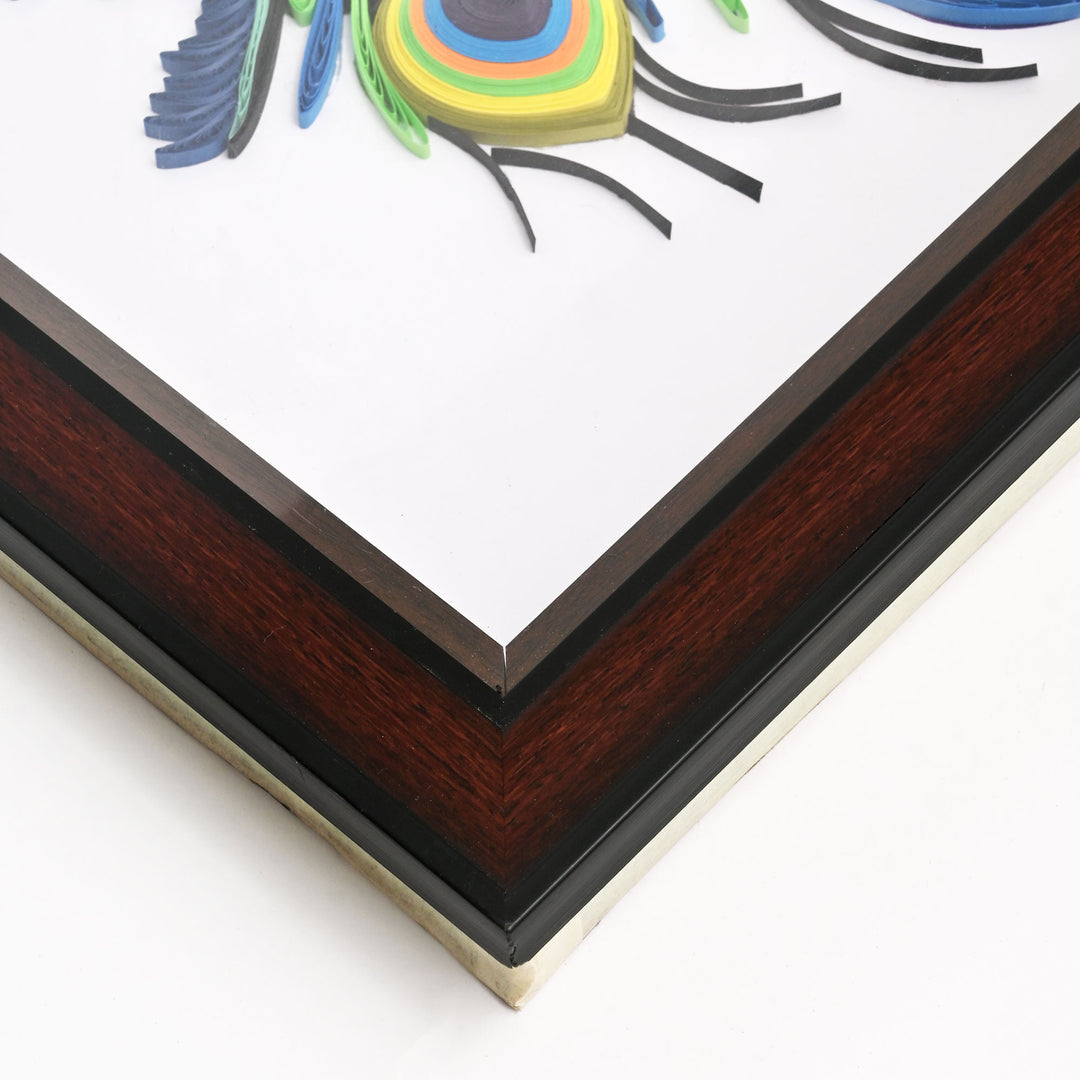 Handcrafted Paper Quilling Art – Peacock