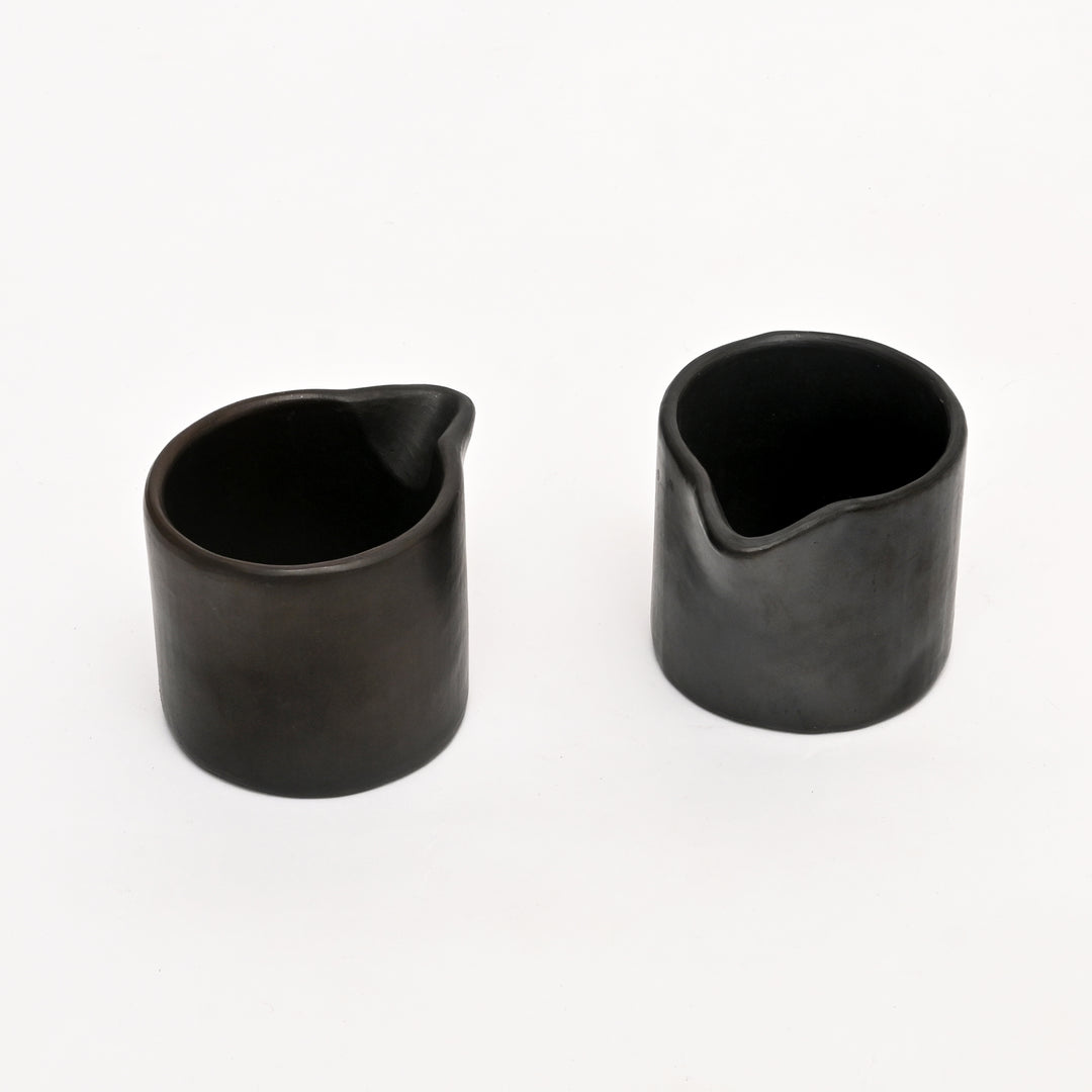 Handcrafted Stone Mug - Black, All-Purpose