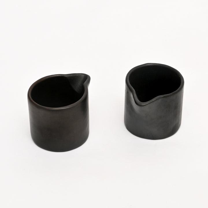 Handcrafted Stone Mug - Black, All-Purpose
