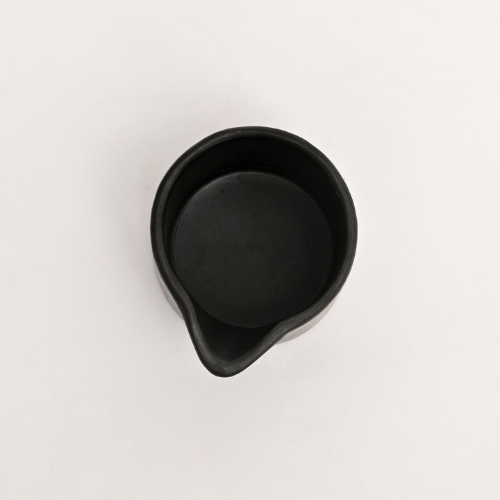 Handcrafted Stone Mug - Black, All-Purpose
