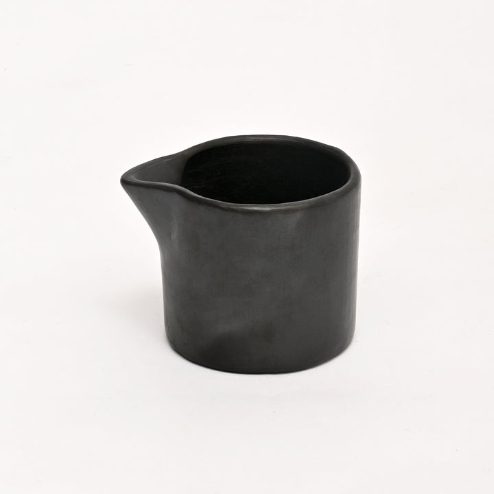 Handcrafted Stone Mug - Black, All-Purpose