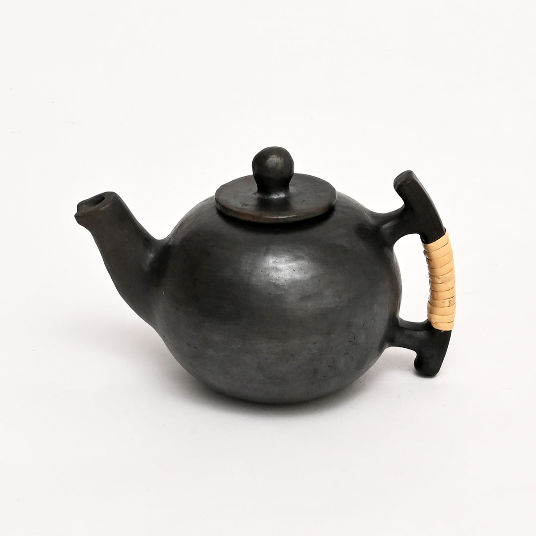 Artisan Black Terracotta Tea Set