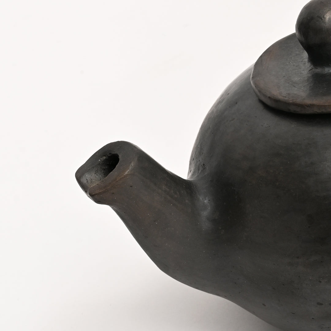 Artisan Black Terracotta Tea Set