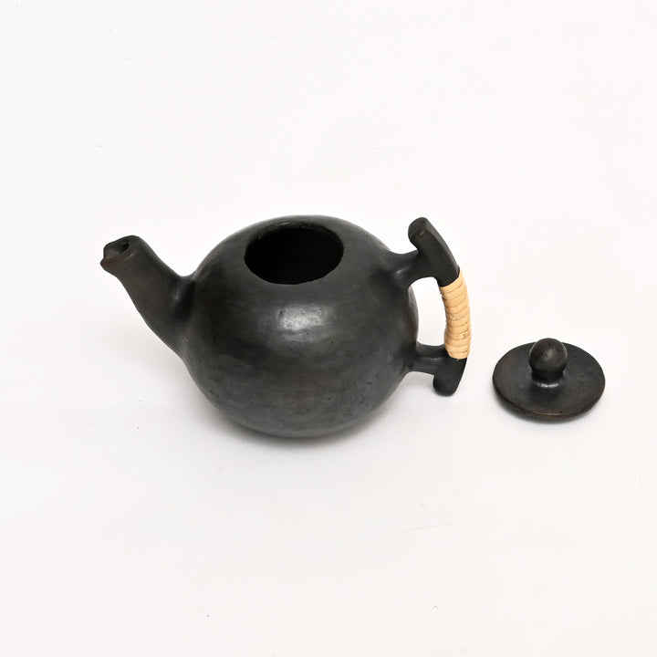 Artisan Black Terracotta Tea Set