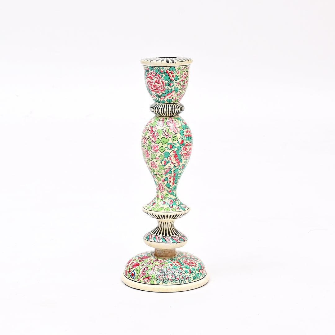 Handcrafted Paper Mache Candle Stand