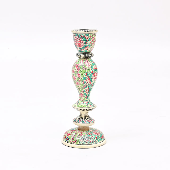 Handcrafted Paper Mache Candle Stand