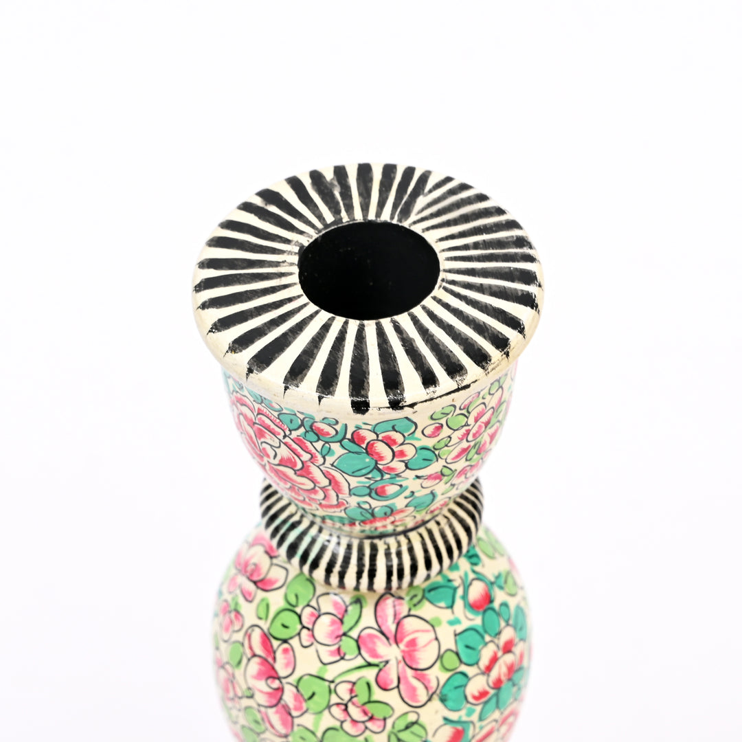Handcrafted Paper Mache Candle Stand