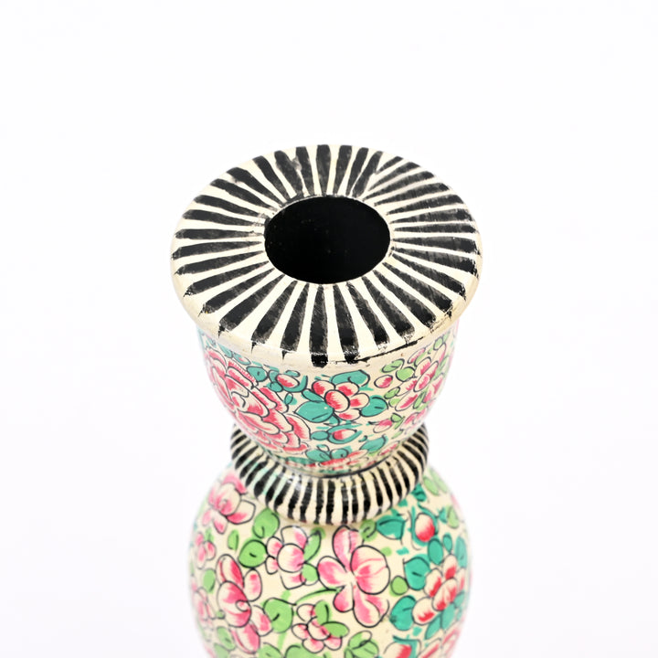 Handcrafted Paper Mache Candle Stand