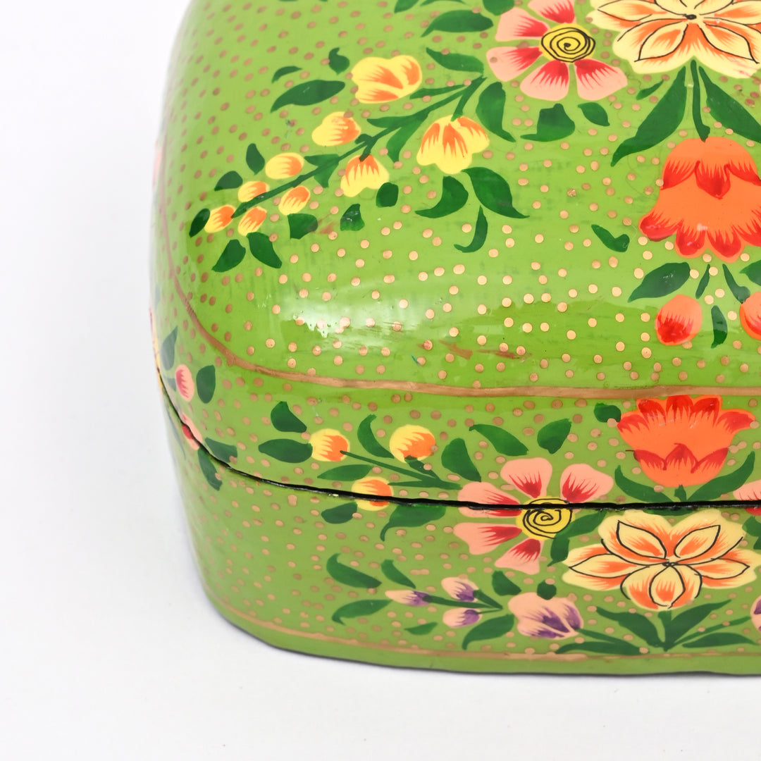 Handcrafted Paper Mache Jewellery Box
