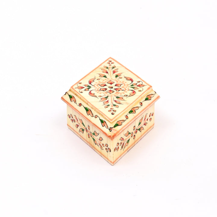 Handcrafted Bone Designer Keepsake Box