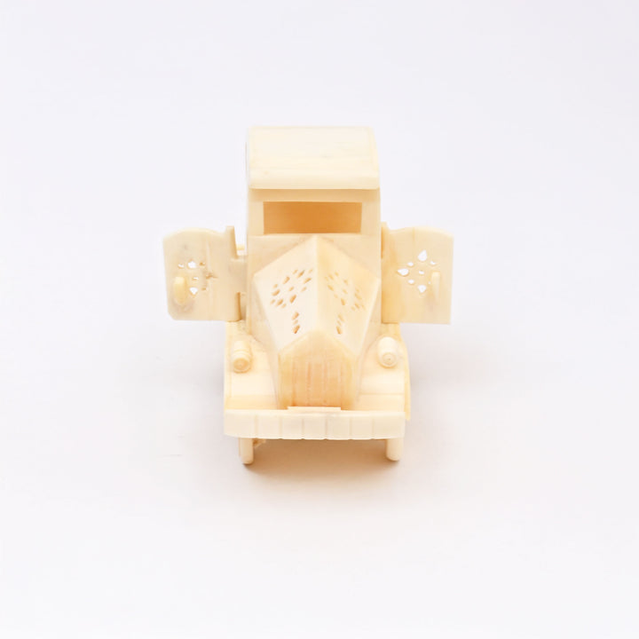 Handcrafted Bone Miniature Car