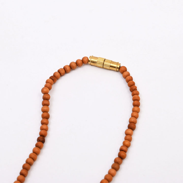 Wooden Pendant Necklace for Women | Handcrafted Wood Jali Design | Boho Style Jewelry