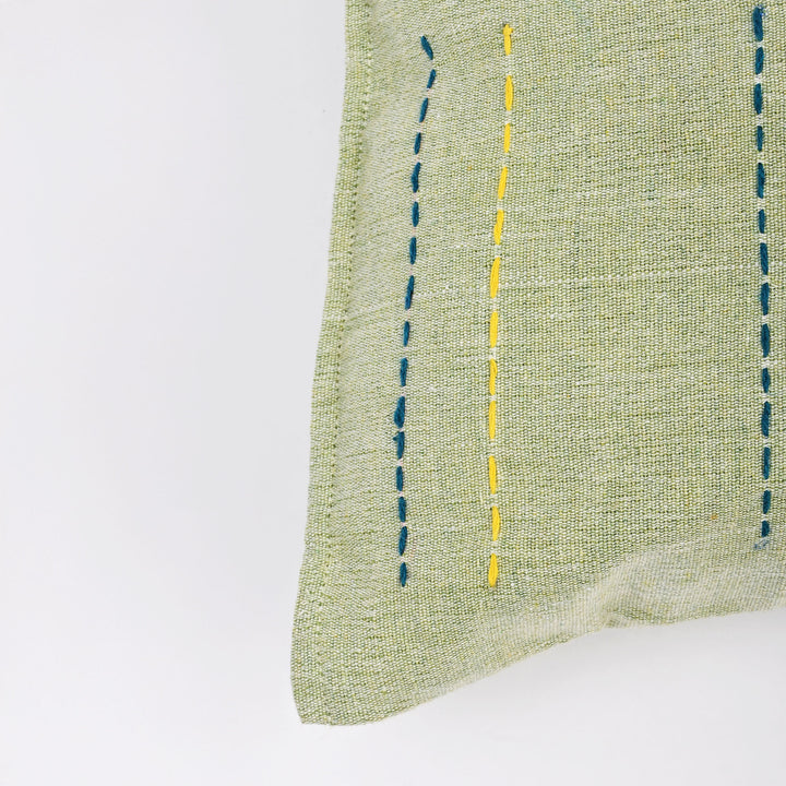 Hand Embroidered Cotton Cushion Cover