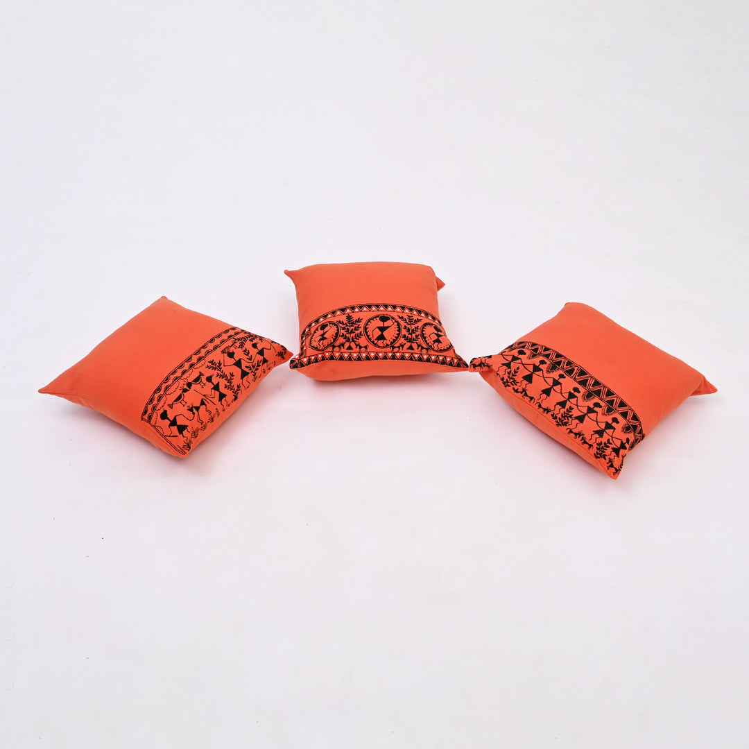 Cotton Cushion Covers - 3 Pc Set for Home