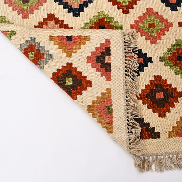 Desert Jewel Kilim Wool Rug