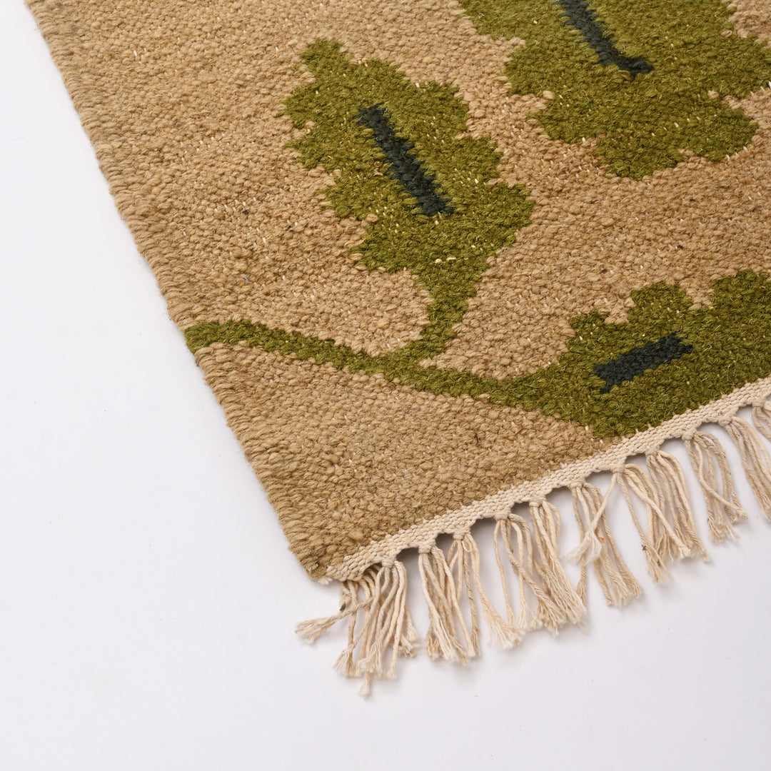 Floral Meadow Handwoven Wool Rug
