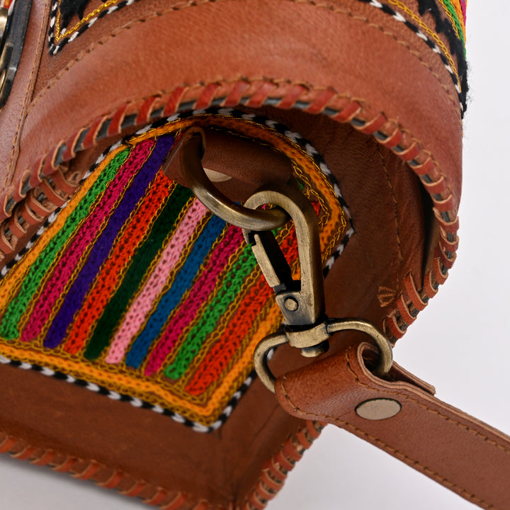 Handcrafted Goat Leather Utility Bag