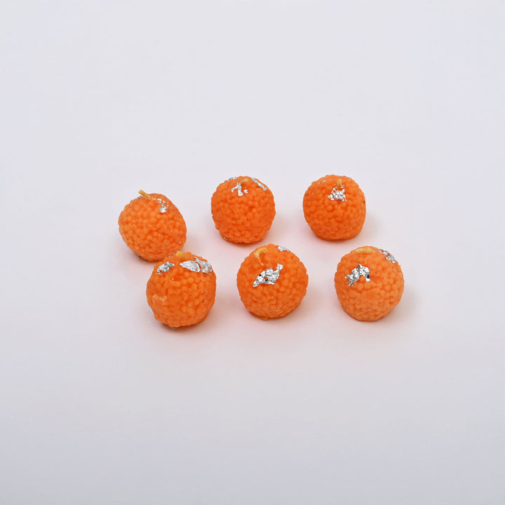 Laddu Shaped Decorative Candles