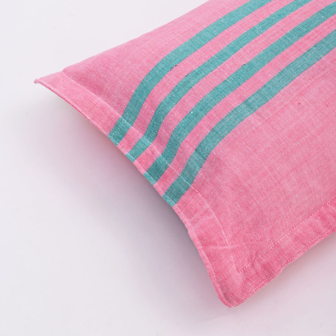 Handwoven Cotton Bedsheet with 2 Pillow Cover