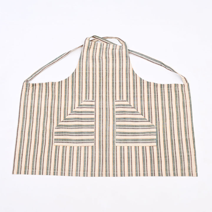 Handloom Cotton Apron Set – set of 2