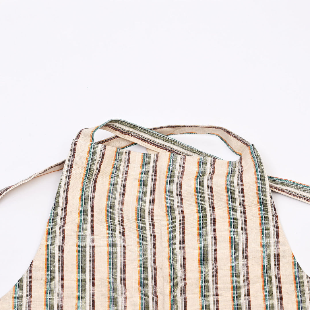 Handloom Cotton Apron Set – set of 2