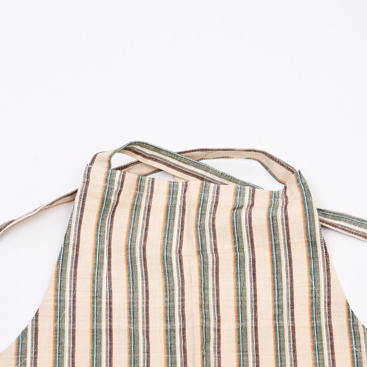 Handloom Cotton Apron Set – set of 2