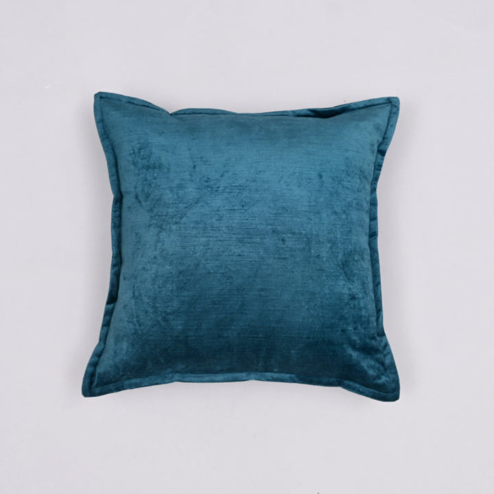 Lush Legacy Velvet Cushion Cover | Handcrafted 18x18 Silky Flange Splendor