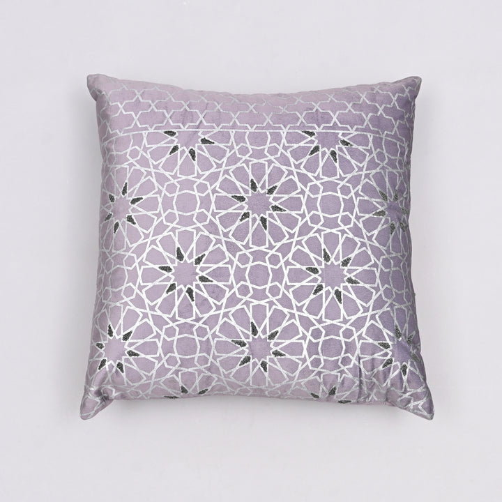 Mughal Majesty Mumtaz Pillow Cover | Handwoven 19x19 Architectural Gem