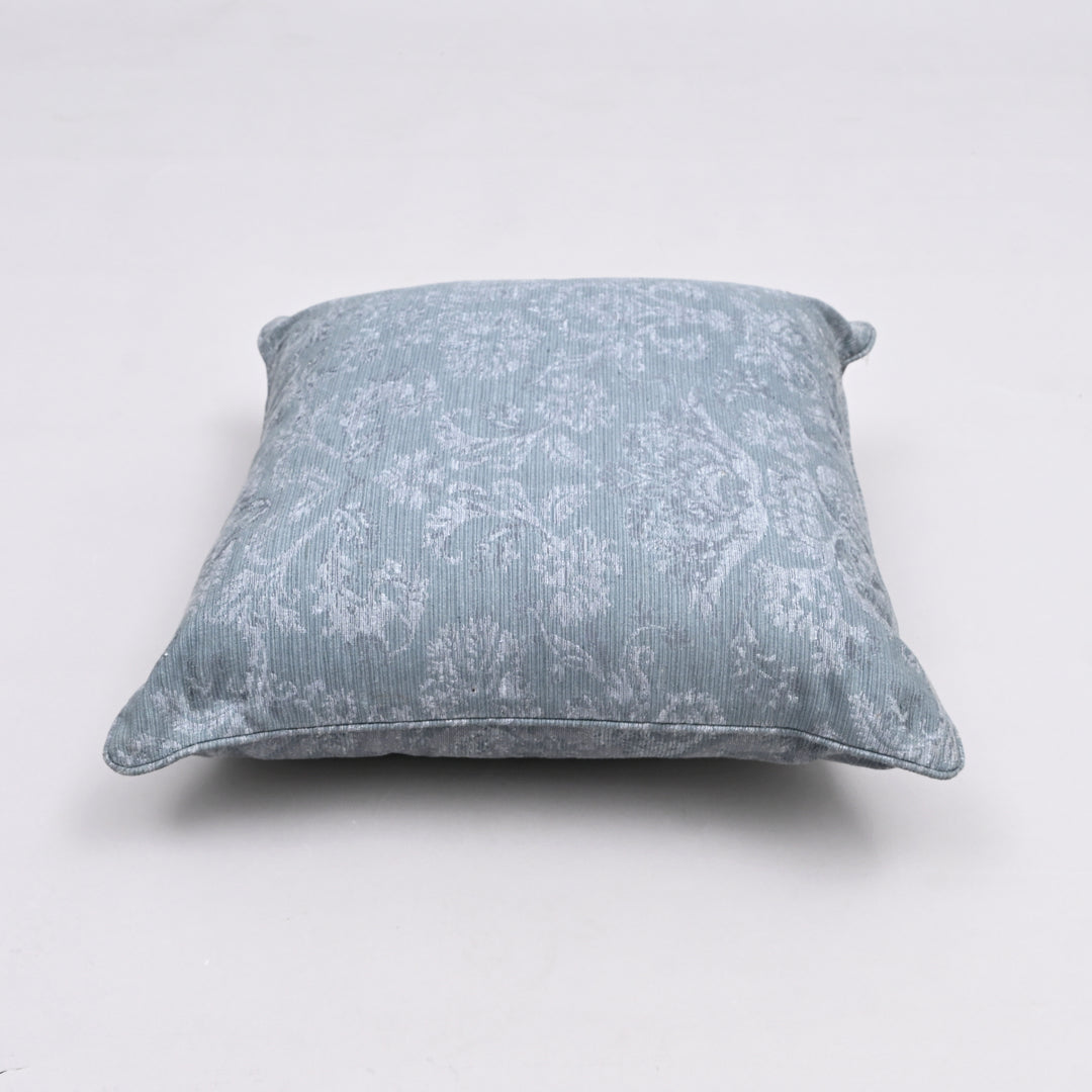 Damask Delight Pillow Cover | Handwoven 18x18 Eco-Silk Regal Pattern