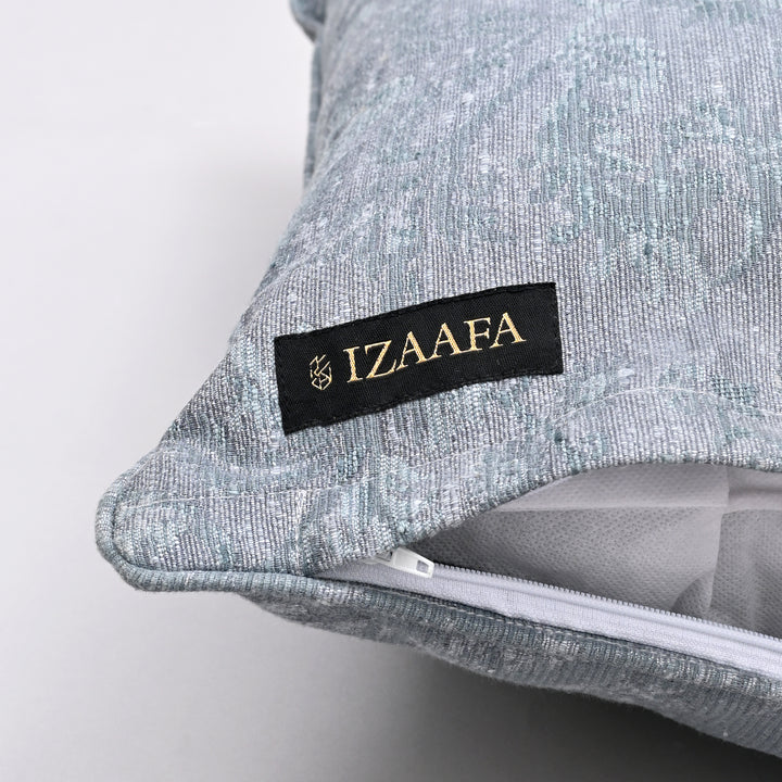 Damask Delight Pillow Cover | Handwoven 18x18 Eco-Silk Regal Pattern