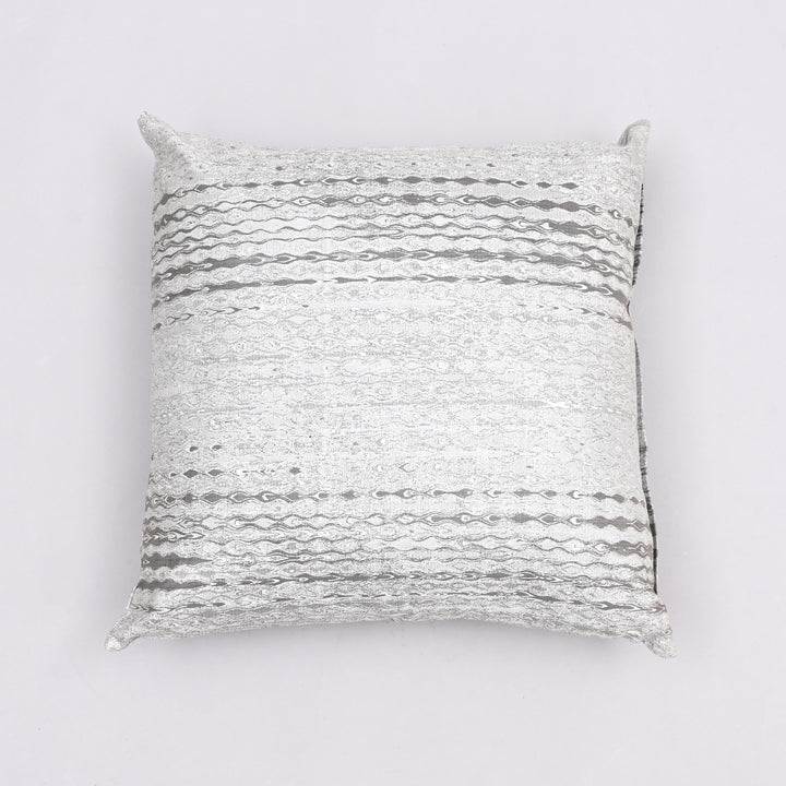Wanderlust Woven Pillow Cover | Handcrafted 18x18 Eco-Silk Adventure