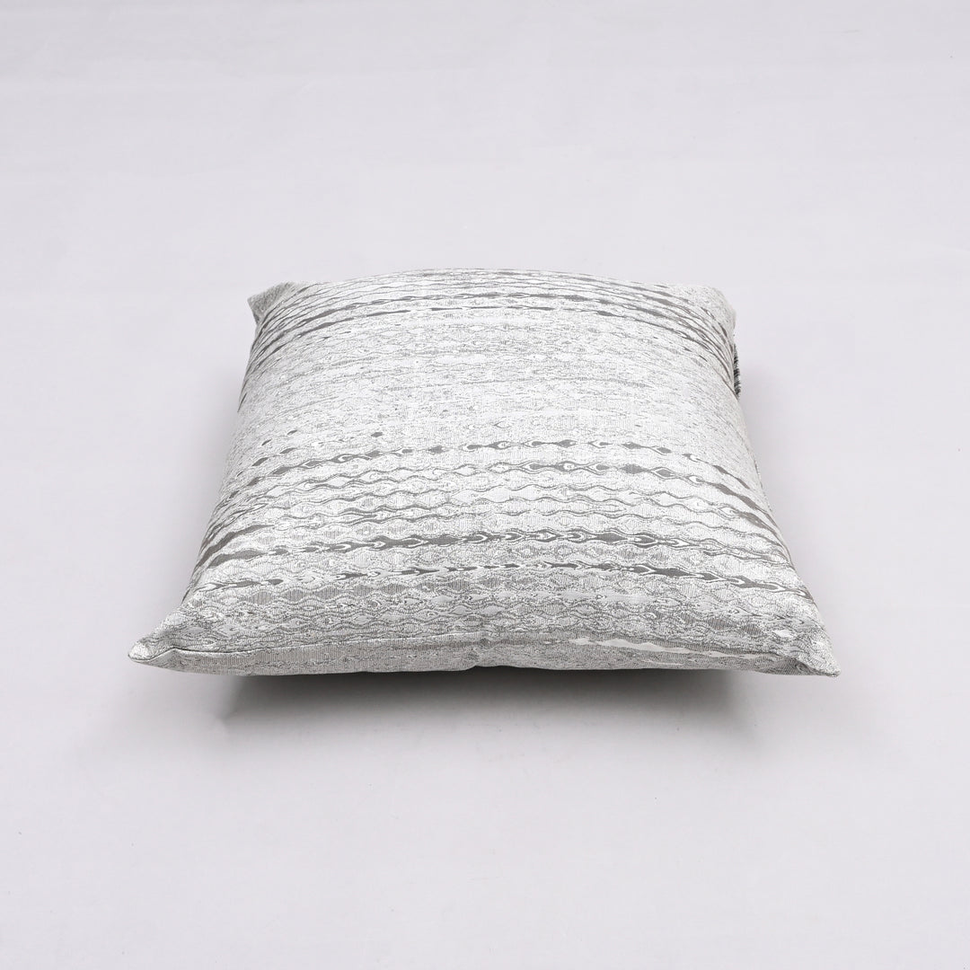 Wanderlust Woven Pillow Cover | Handcrafted 18x18 Eco-Silk Adventure