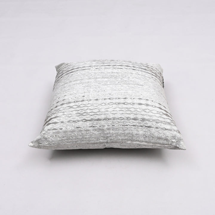 Wanderlust Woven Pillow Cover | Handcrafted 18x18 Eco-Silk Adventure