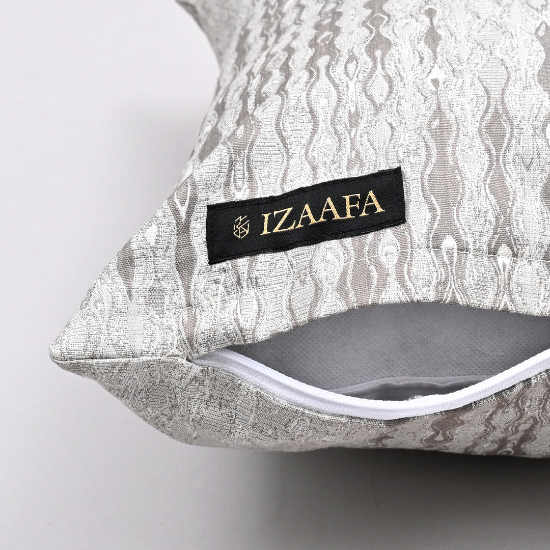 Wanderlust Woven Pillow Cover | Handcrafted 18x18 Eco-Silk Adventure