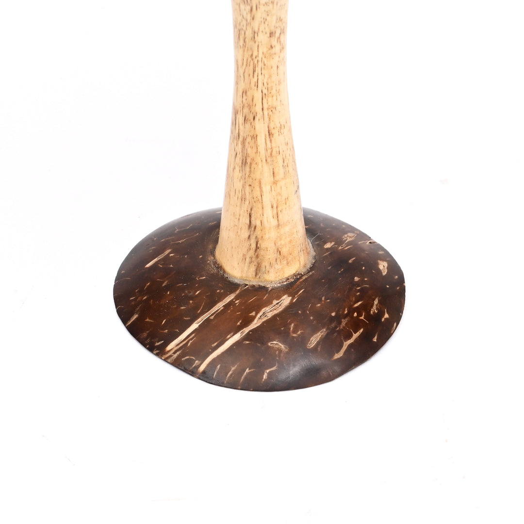 Handcrafted Coconut Shell Wine Goblet