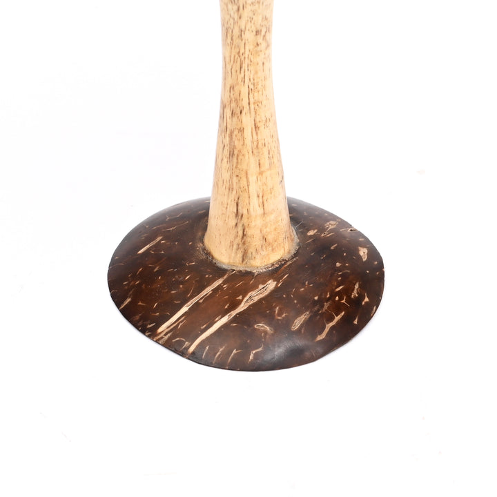 Handcrafted Coconut Shell Wine Goblet