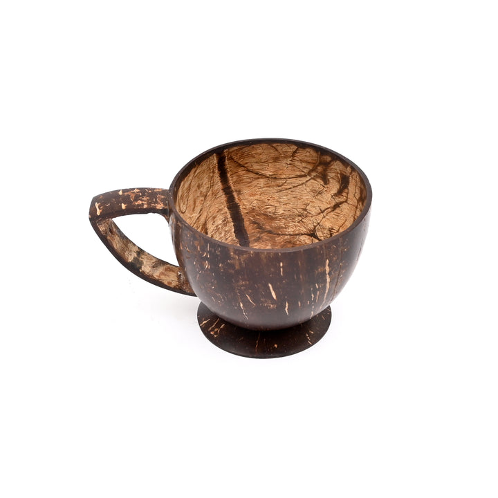 Handcrafted Coconut Shell Mug Set