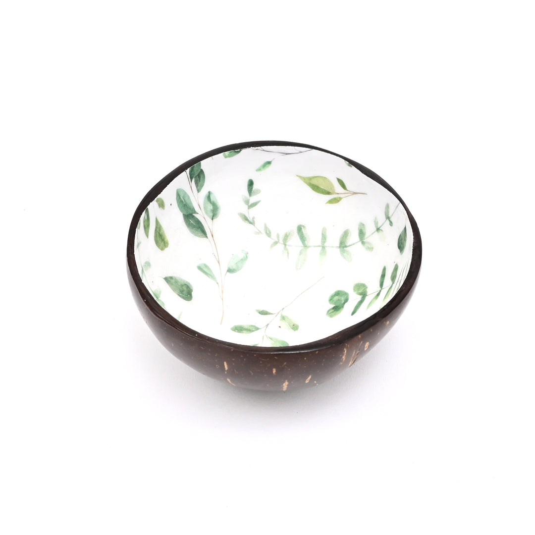 Artisan Hand-Painted Coconut Bowls