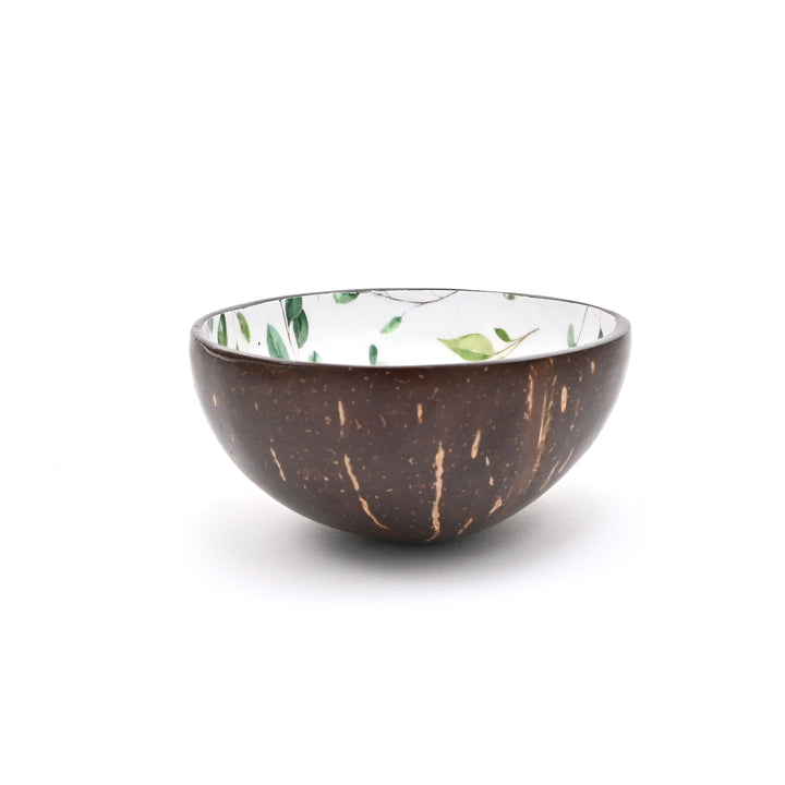 Artisan Hand-Painted Coconut Bowls