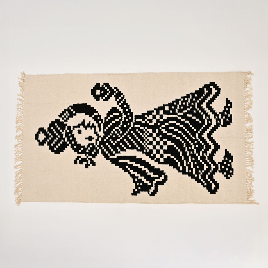Golla Bama Warangal Handwoven Cotton Durry
