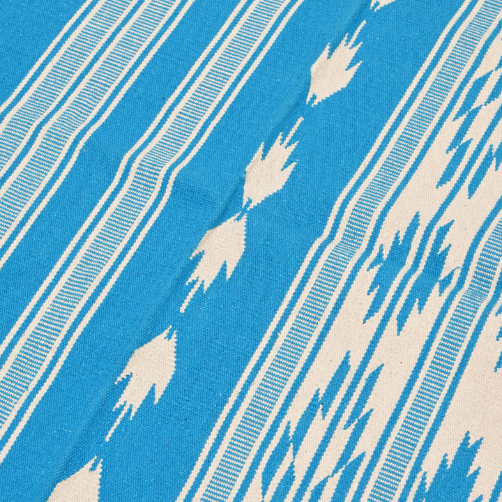 Sky Blue Cotton Rug