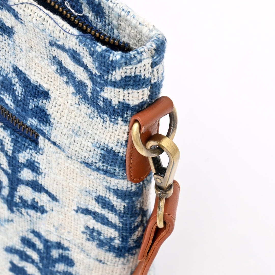 Handcrafted Prada Tote Bag – Block Printed Elegance
