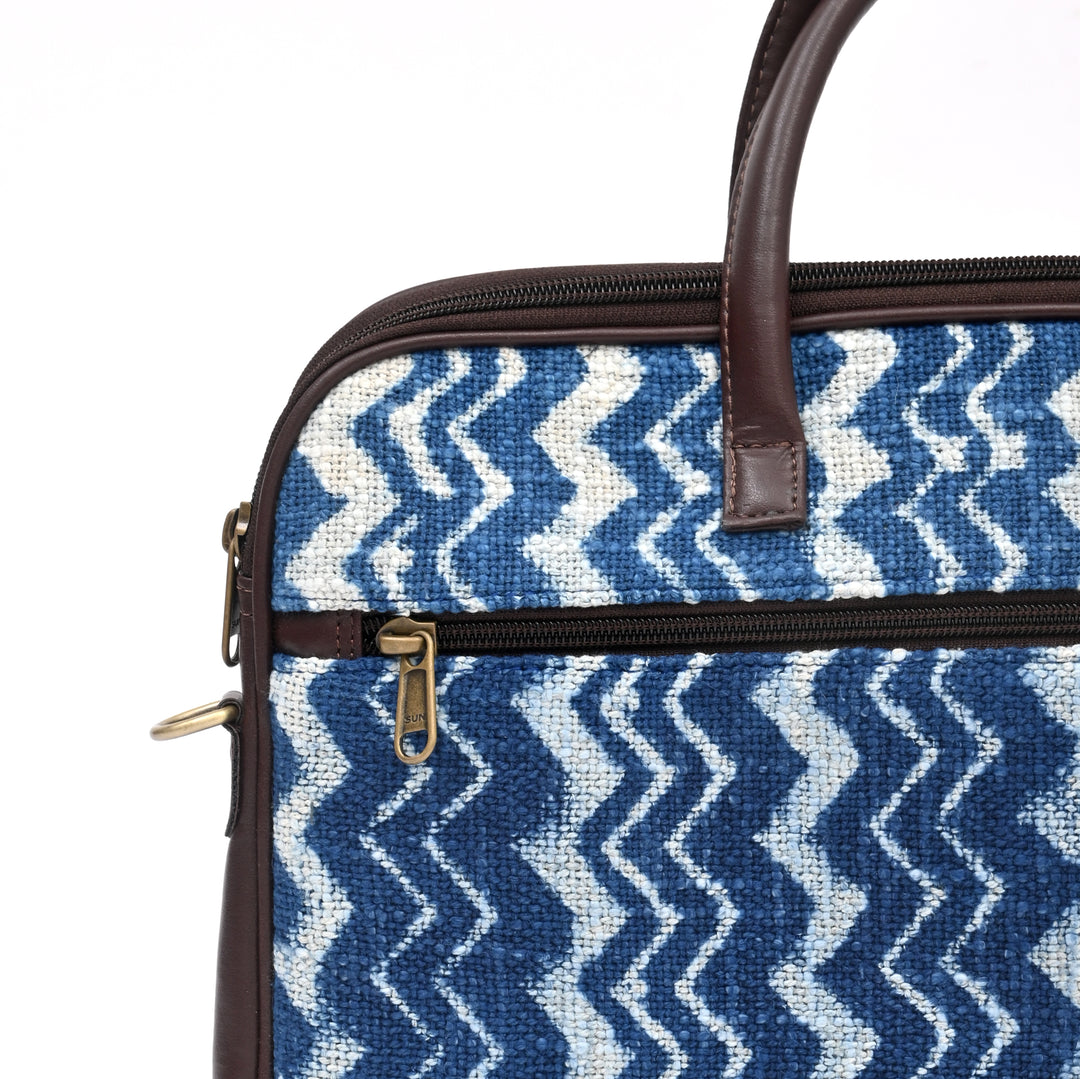Handcrafted Floral Laptop Bag Set