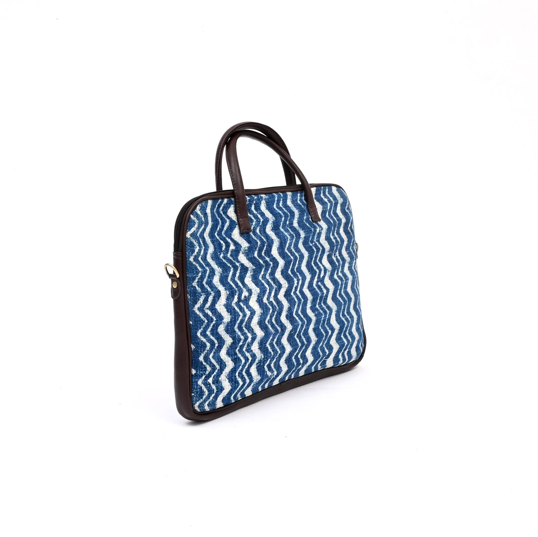 Handcrafted Floral Laptop Bag Set