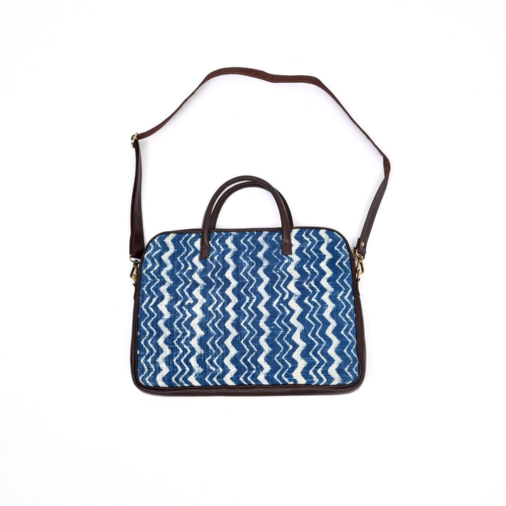 Handcrafted Floral Laptop Bag Set