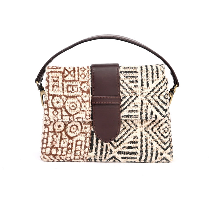 Handcrafted Floral Mini Sling Bag