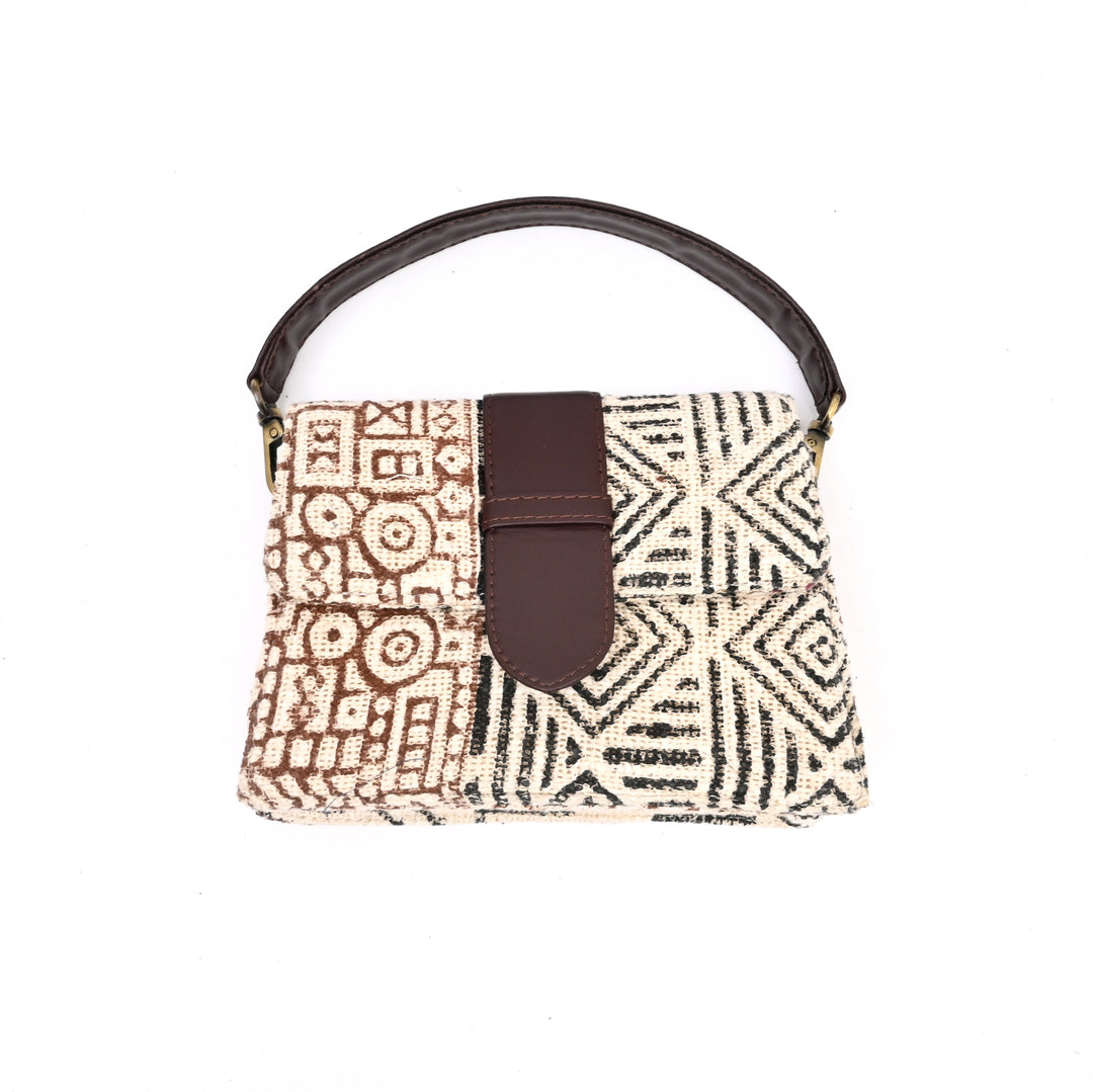 Handcrafted Floral Mini Sling Bag