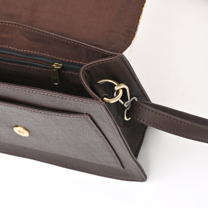 Garden-Inspired Satchel Handbag